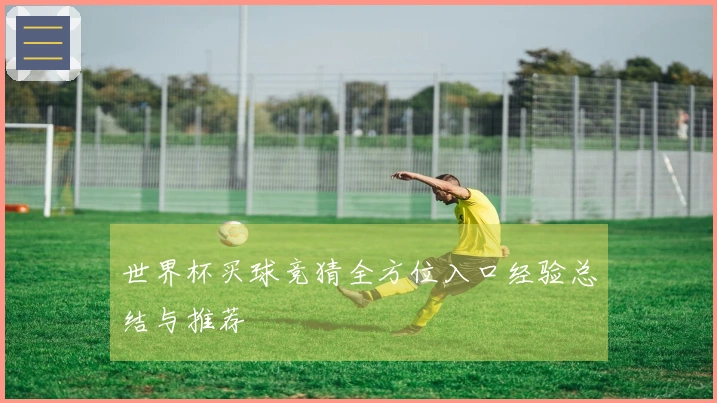 世界杯买球竞猜全方位入口经验总结与推荐